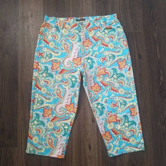 💙 Ralph Lauren Capri Pants - Picture 2 of 10